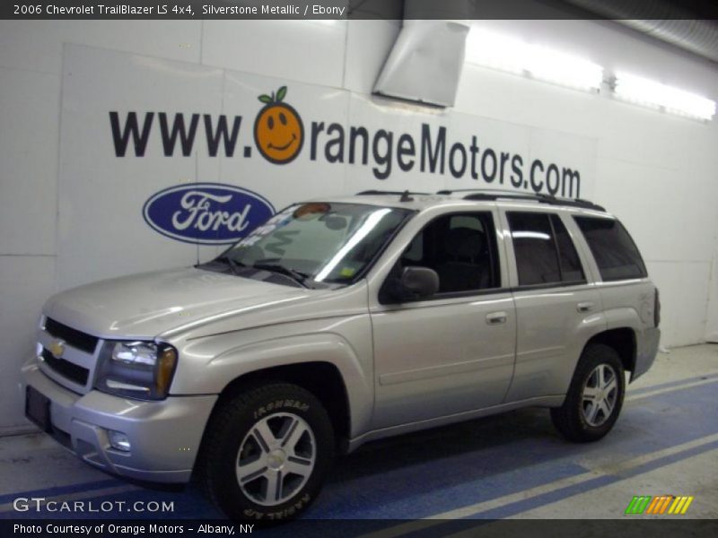 Silverstone Metallic / Ebony 2006 Chevrolet TrailBlazer LS 4x4