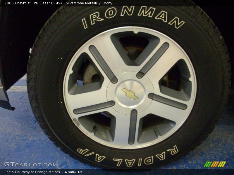 Silverstone Metallic / Ebony 2006 Chevrolet TrailBlazer LS 4x4