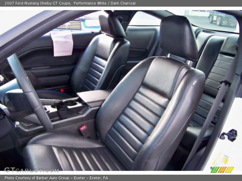  2007 Mustang Shelby GT Coupe Dark Charcoal Interior