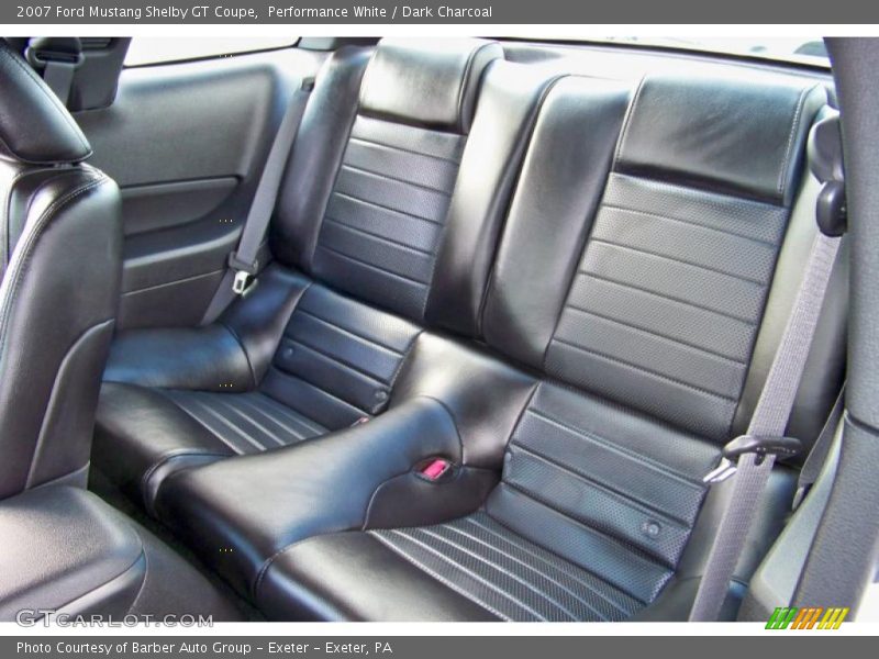 Performance White / Dark Charcoal 2007 Ford Mustang Shelby GT Coupe