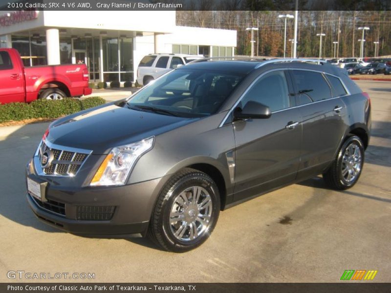 Gray Flannel / Ebony/Titanium 2010 Cadillac SRX 4 V6 AWD