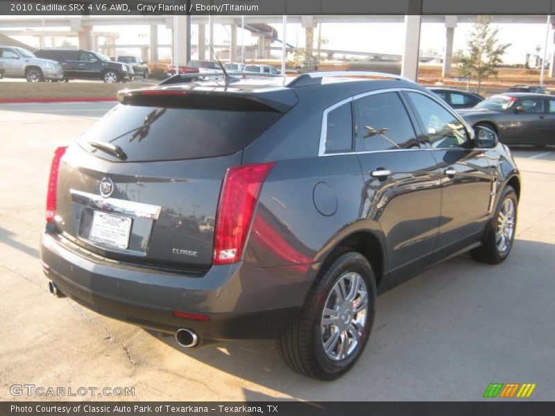 Gray Flannel / Ebony/Titanium 2010 Cadillac SRX 4 V6 AWD