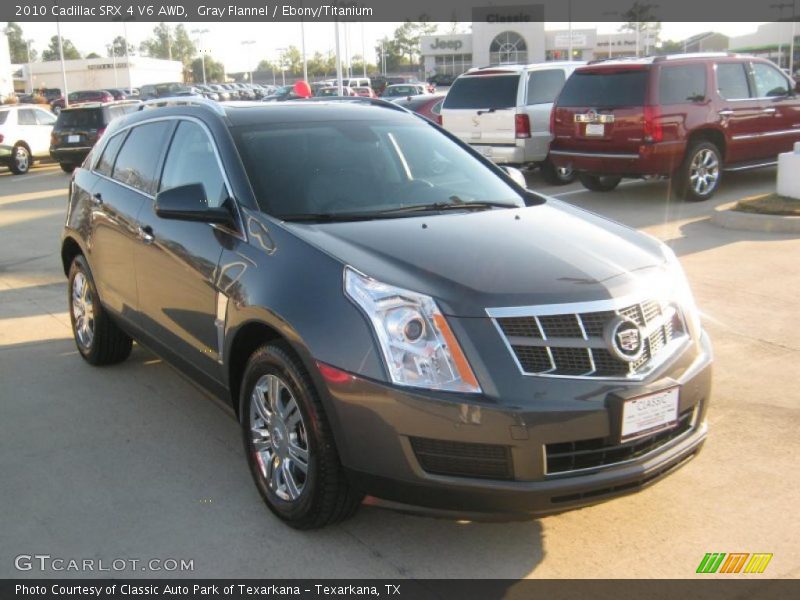 Gray Flannel / Ebony/Titanium 2010 Cadillac SRX 4 V6 AWD