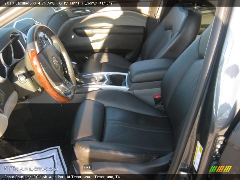 Gray Flannel / Ebony/Titanium 2010 Cadillac SRX 4 V6 AWD