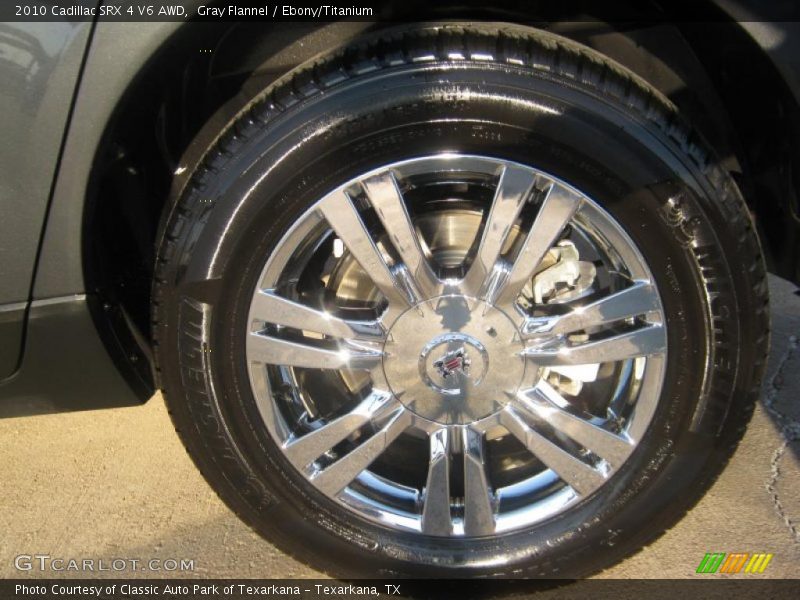 Gray Flannel / Ebony/Titanium 2010 Cadillac SRX 4 V6 AWD