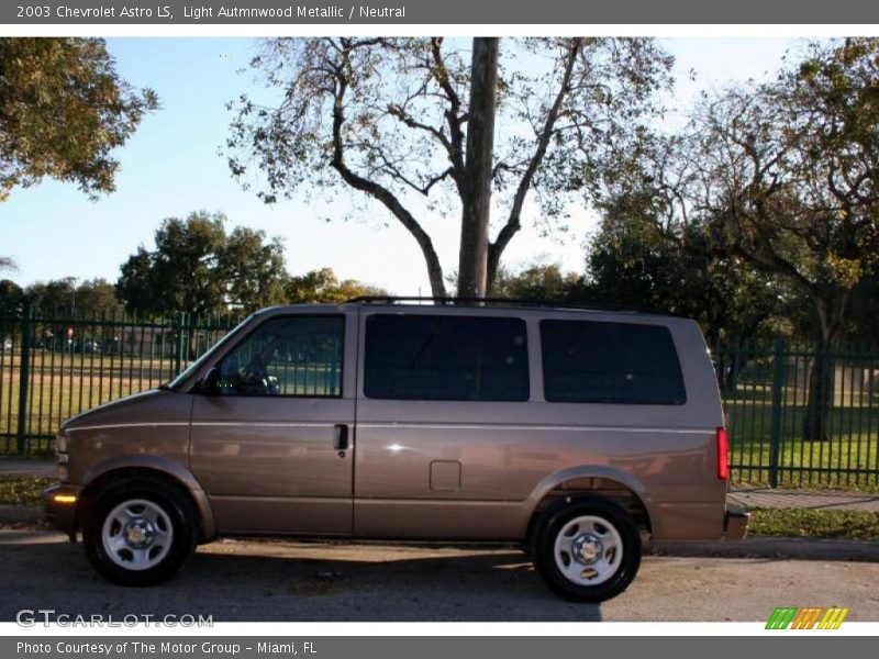 Light Autmnwood Metallic / Neutral 2003 Chevrolet Astro LS