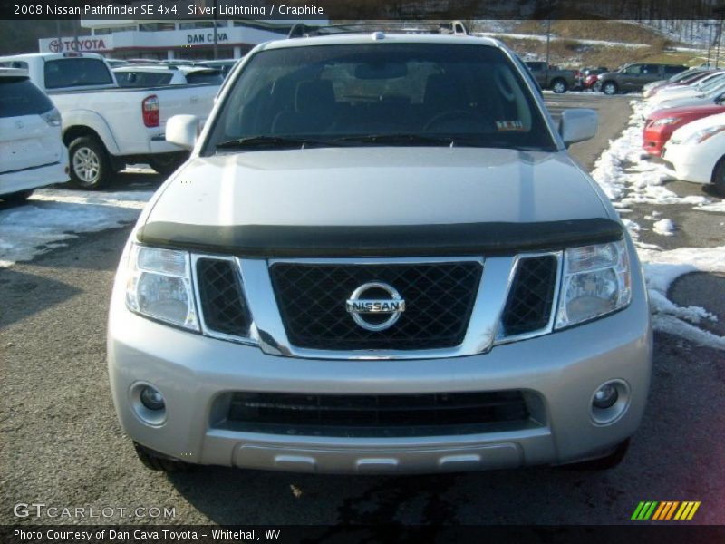 Silver Lightning / Graphite 2008 Nissan Pathfinder SE 4x4