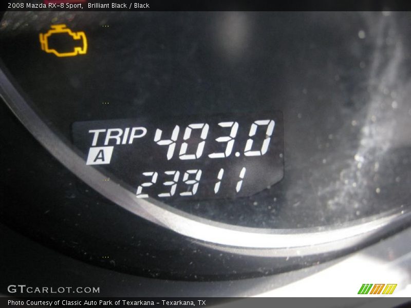 Brilliant Black / Black 2008 Mazda RX-8 Sport