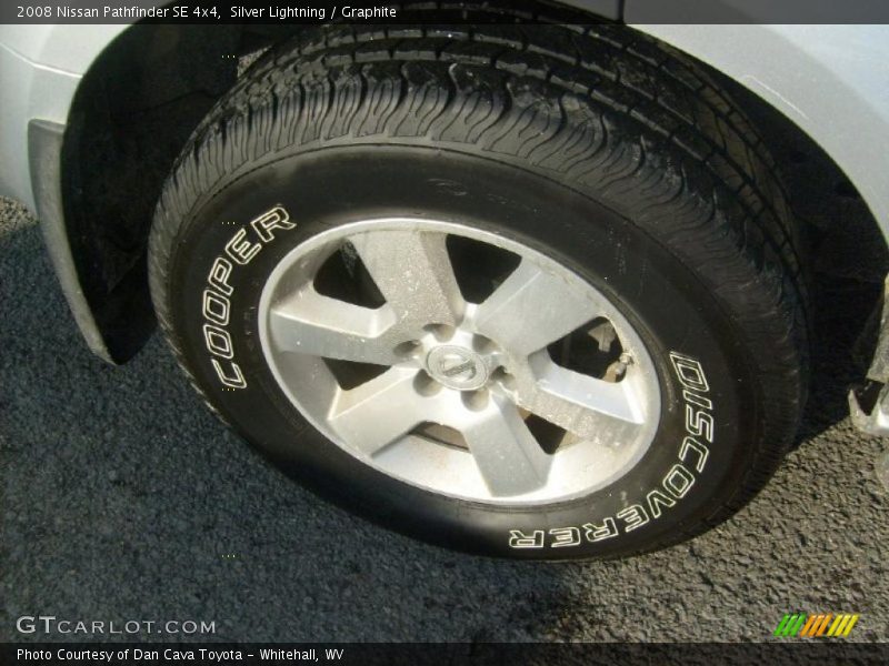 Silver Lightning / Graphite 2008 Nissan Pathfinder SE 4x4