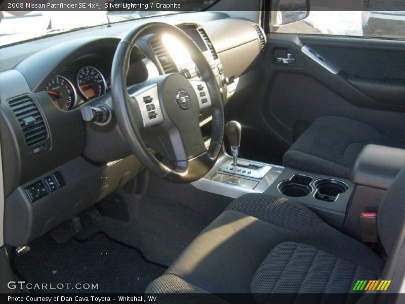 Silver Lightning / Graphite 2008 Nissan Pathfinder SE 4x4