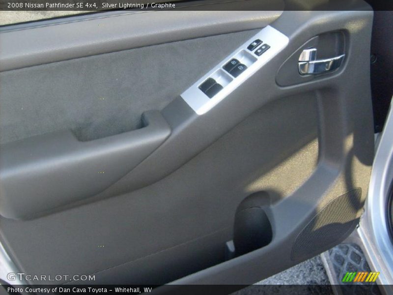 Silver Lightning / Graphite 2008 Nissan Pathfinder SE 4x4