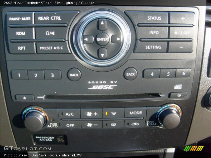 Silver Lightning / Graphite 2008 Nissan Pathfinder SE 4x4