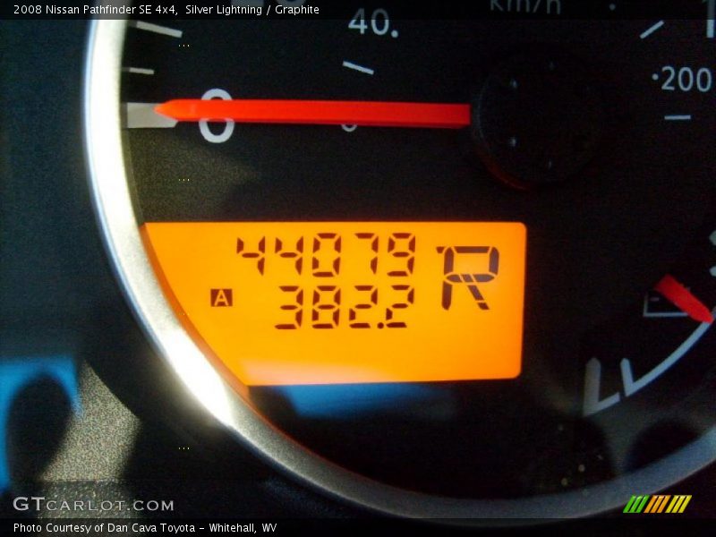 Silver Lightning / Graphite 2008 Nissan Pathfinder SE 4x4