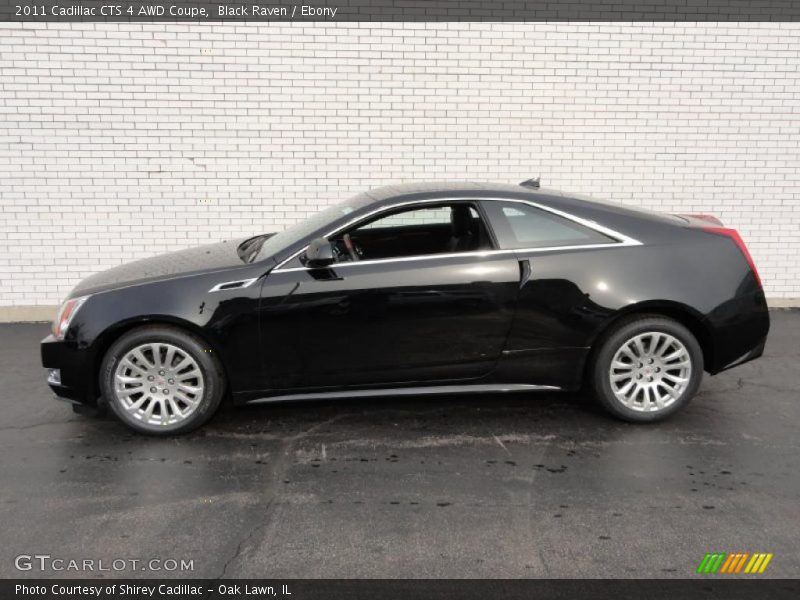  2011 CTS 4 AWD Coupe Black Raven
