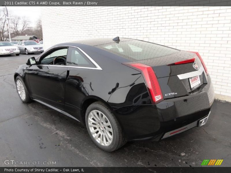  2011 CTS 4 AWD Coupe Black Raven