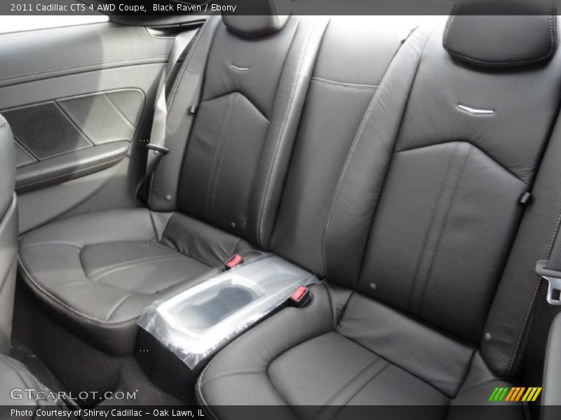  2011 CTS 4 AWD Coupe Ebony Interior