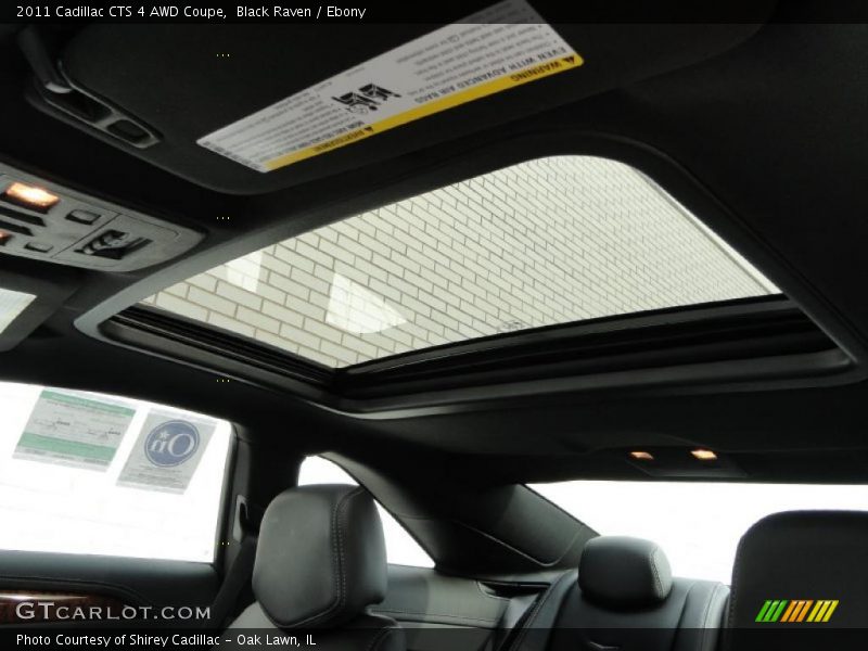 Black Raven / Ebony 2011 Cadillac CTS 4 AWD Coupe