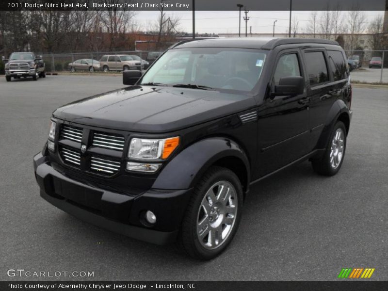 Blackberry Pearl / Dark Slate Gray 2011 Dodge Nitro Heat 4x4