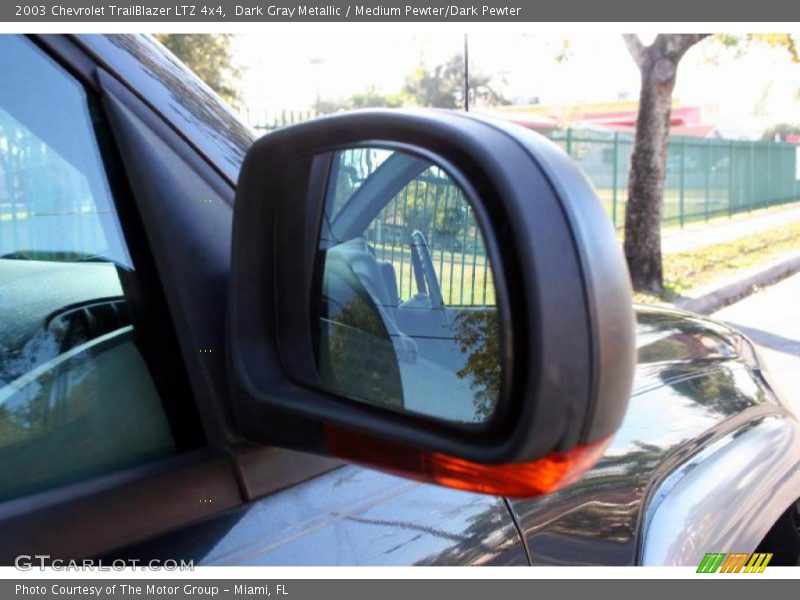 Dark Gray Metallic / Medium Pewter/Dark Pewter 2003 Chevrolet TrailBlazer LTZ 4x4