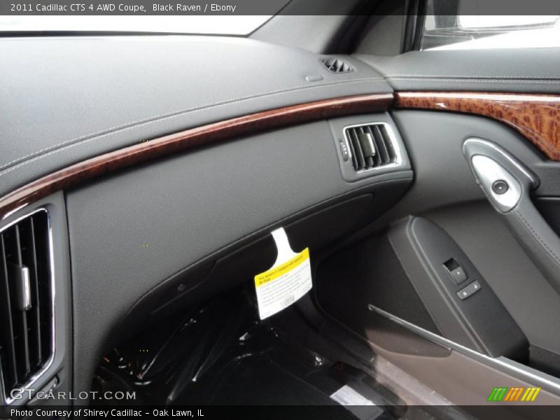 Black Raven / Ebony 2011 Cadillac CTS 4 AWD Coupe