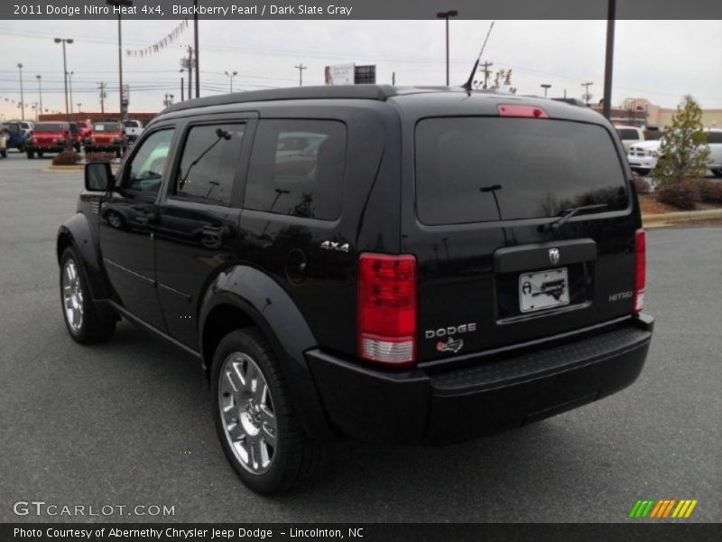 Blackberry Pearl / Dark Slate Gray 2011 Dodge Nitro Heat 4x4