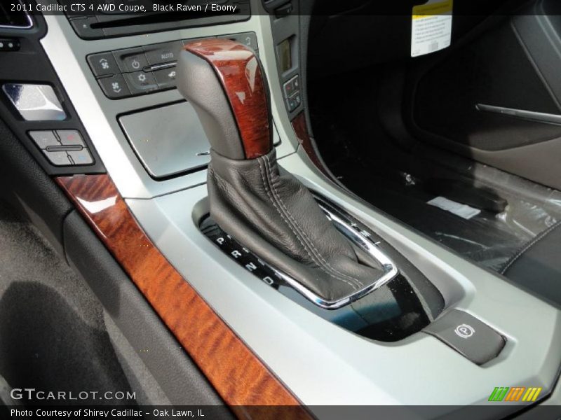  2011 CTS 4 AWD Coupe 6 Speed Automatic Shifter