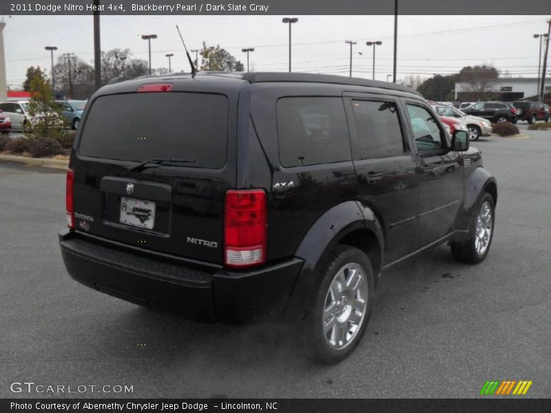 Blackberry Pearl / Dark Slate Gray 2011 Dodge Nitro Heat 4x4