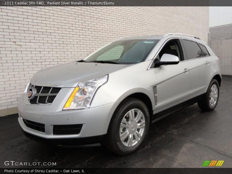 Radiant Silver Metallic / Titanium/Ebony 2011 Cadillac SRX FWD