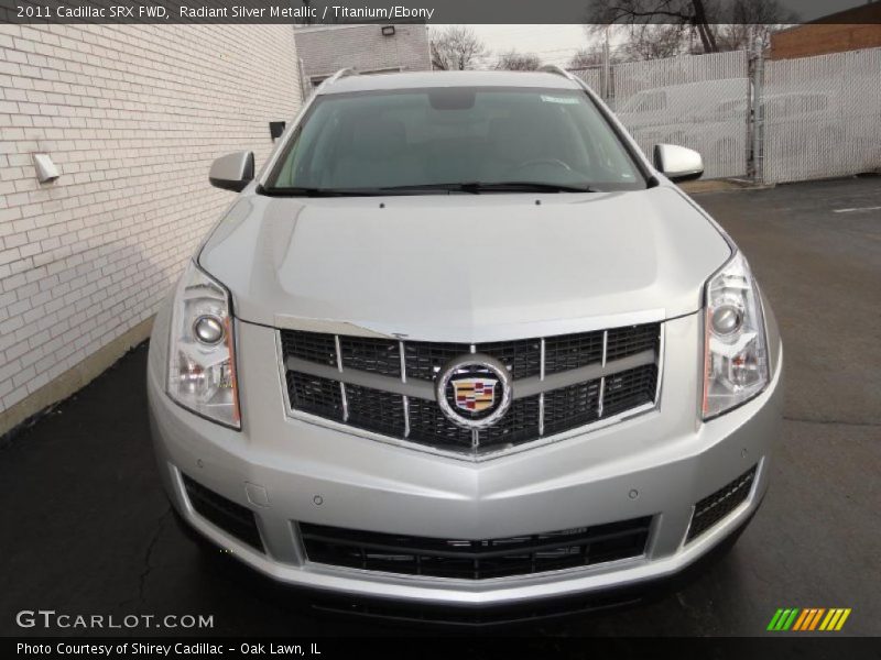 Radiant Silver Metallic / Titanium/Ebony 2011 Cadillac SRX FWD