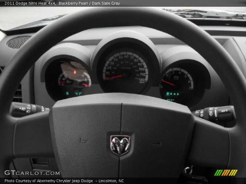 Blackberry Pearl / Dark Slate Gray 2011 Dodge Nitro Heat 4x4