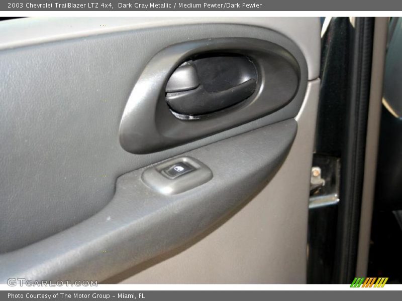 Dark Gray Metallic / Medium Pewter/Dark Pewter 2003 Chevrolet TrailBlazer LTZ 4x4