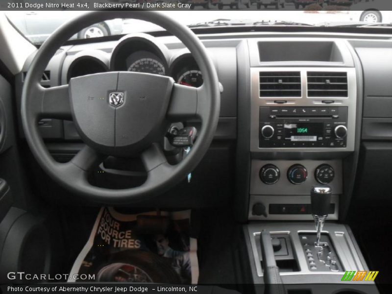 Dashboard of 2011 Nitro Heat 4x4