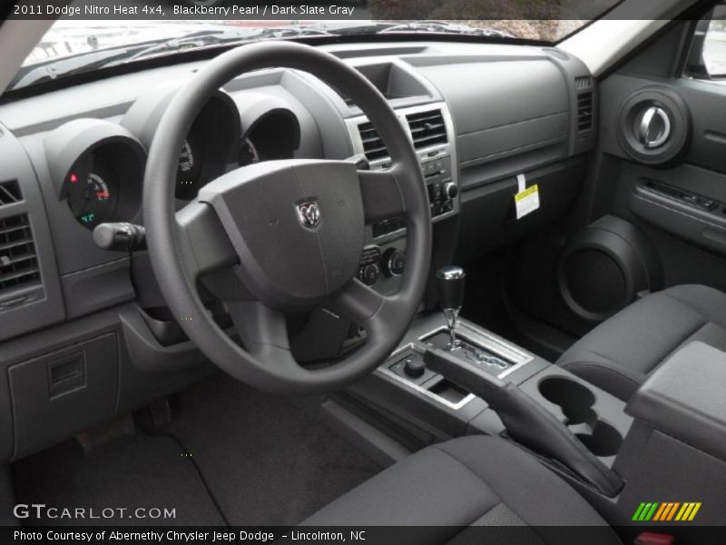 Dark Slate Gray Interior - 2011 Nitro Heat 4x4 