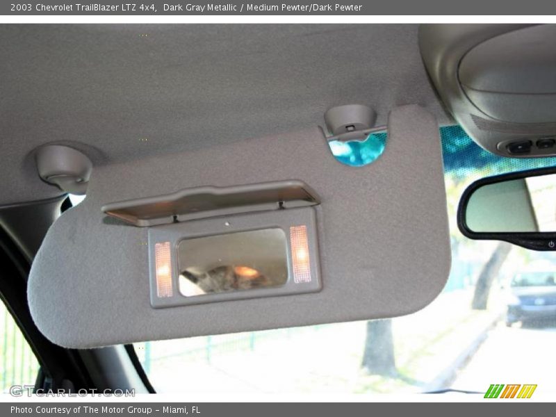 Dark Gray Metallic / Medium Pewter/Dark Pewter 2003 Chevrolet TrailBlazer LTZ 4x4