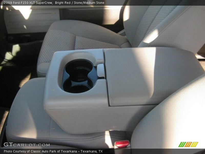 Bright Red / Stone/Medium Stone 2009 Ford F150 XLT SuperCrew