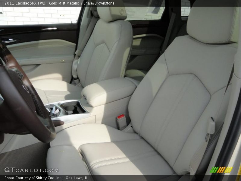 Gold Mist Metallic / Shale/Brownstone 2011 Cadillac SRX FWD