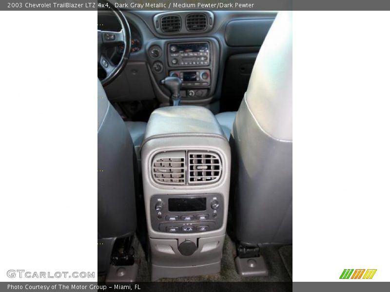 Dark Gray Metallic / Medium Pewter/Dark Pewter 2003 Chevrolet TrailBlazer LTZ 4x4