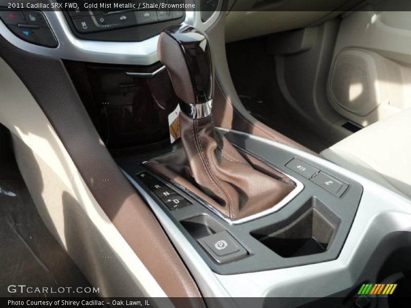 Gold Mist Metallic / Shale/Brownstone 2011 Cadillac SRX FWD