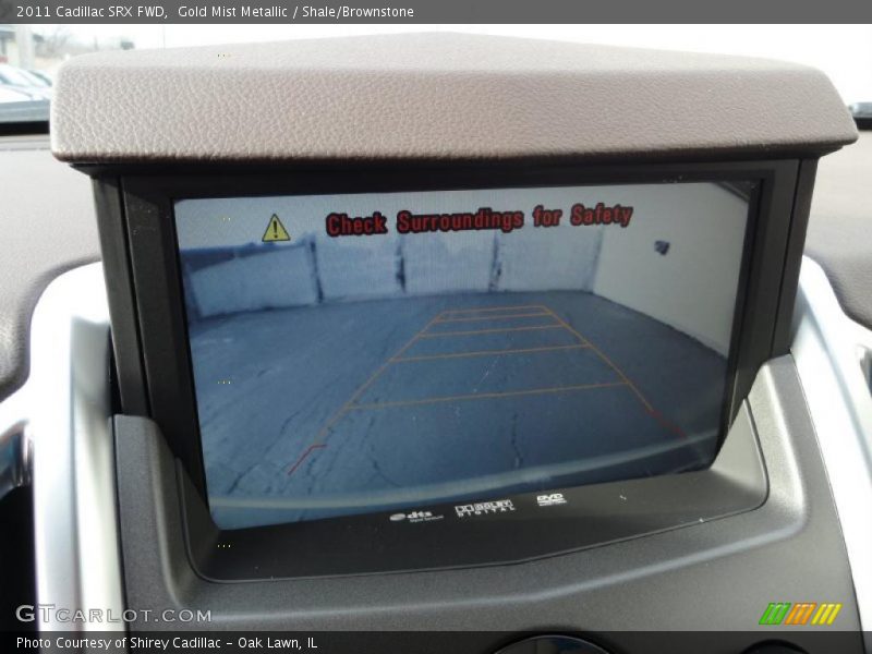 Gold Mist Metallic / Shale/Brownstone 2011 Cadillac SRX FWD