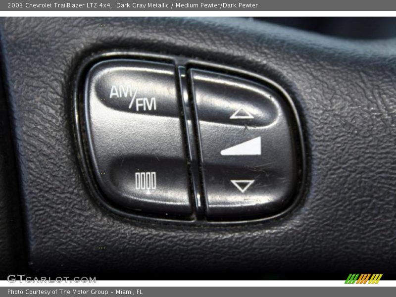 Dark Gray Metallic / Medium Pewter/Dark Pewter 2003 Chevrolet TrailBlazer LTZ 4x4