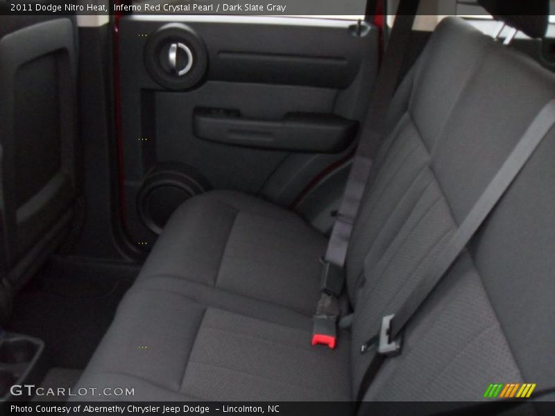 Inferno Red Crystal Pearl / Dark Slate Gray 2011 Dodge Nitro Heat