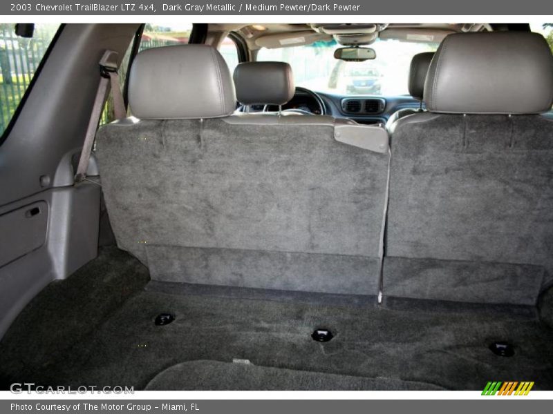 Dark Gray Metallic / Medium Pewter/Dark Pewter 2003 Chevrolet TrailBlazer LTZ 4x4