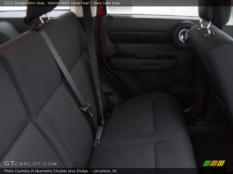 Inferno Red Crystal Pearl / Dark Slate Gray 2011 Dodge Nitro Heat