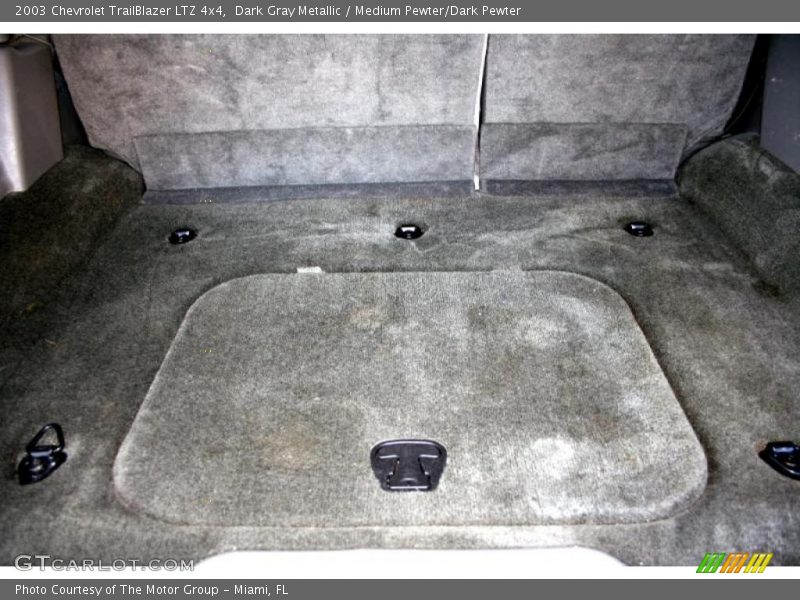 Dark Gray Metallic / Medium Pewter/Dark Pewter 2003 Chevrolet TrailBlazer LTZ 4x4