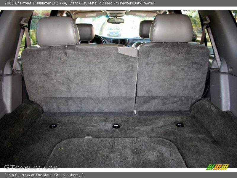 Dark Gray Metallic / Medium Pewter/Dark Pewter 2003 Chevrolet TrailBlazer LTZ 4x4