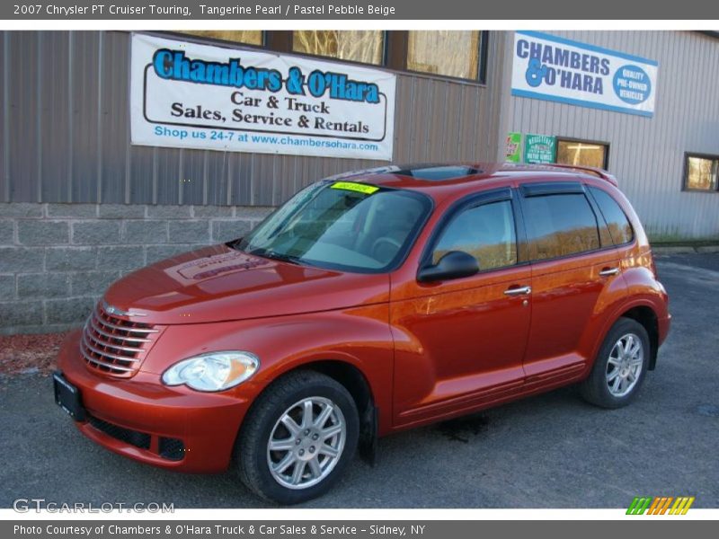 Tangerine Pearl / Pastel Pebble Beige 2007 Chrysler PT Cruiser Touring