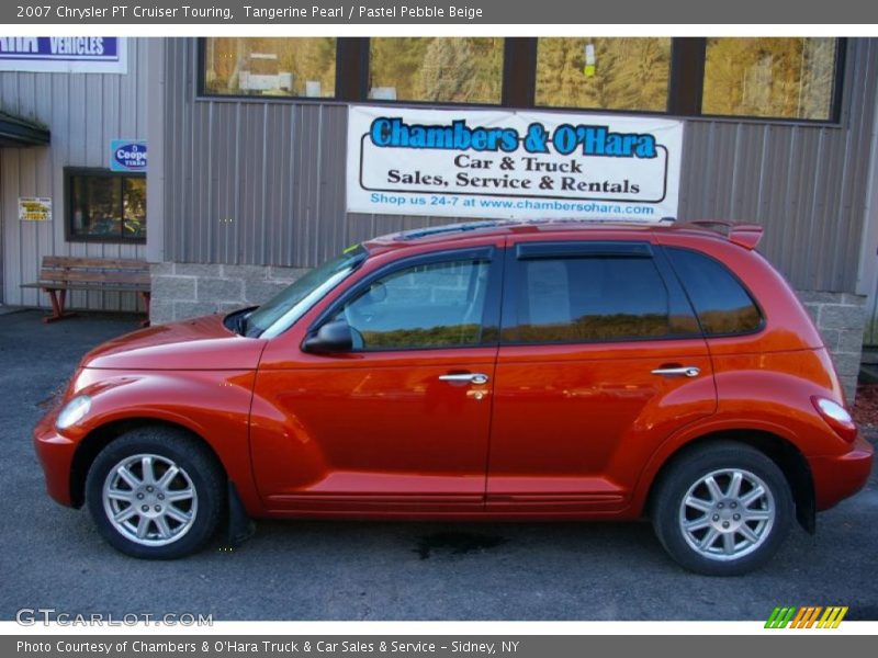 Tangerine Pearl / Pastel Pebble Beige 2007 Chrysler PT Cruiser Touring