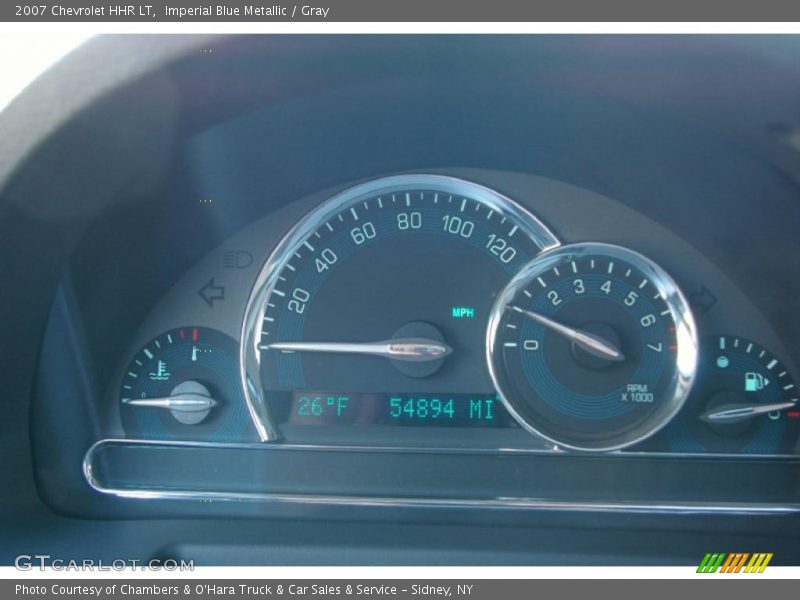 Imperial Blue Metallic / Gray 2007 Chevrolet HHR LT