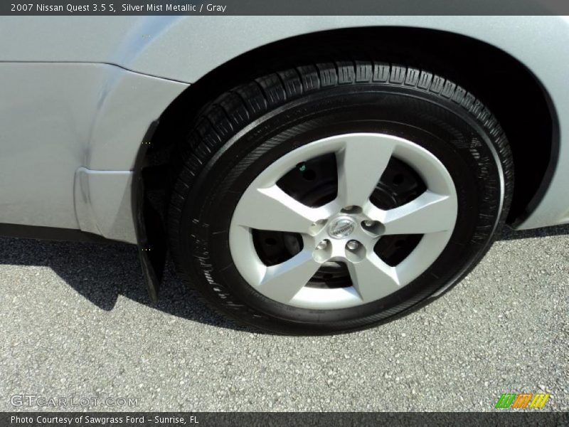 Silver Mist Metallic / Gray 2007 Nissan Quest 3.5 S