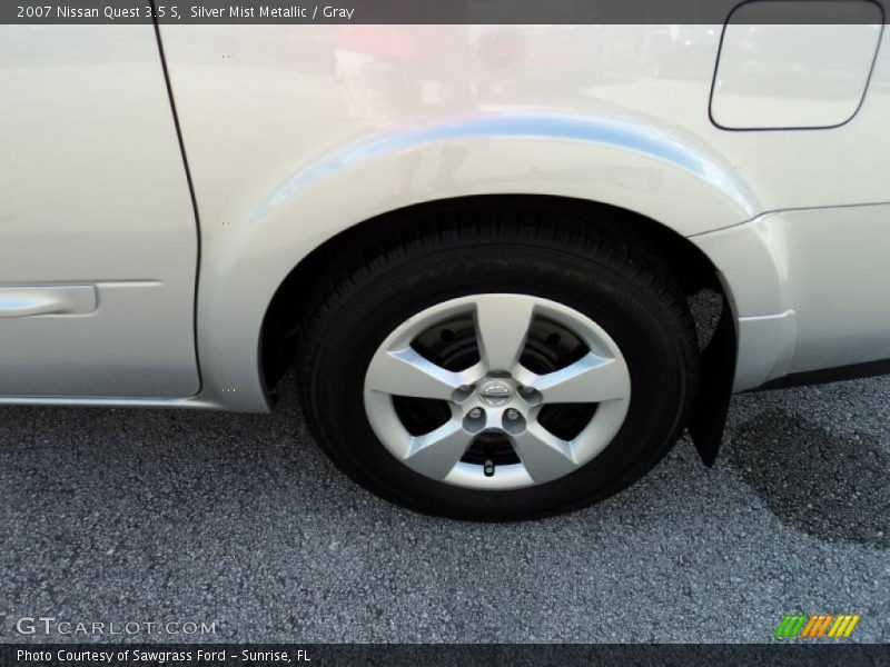Silver Mist Metallic / Gray 2007 Nissan Quest 3.5 S